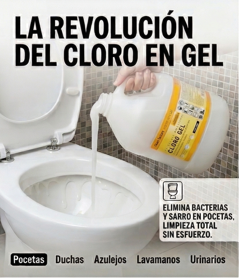 CLOROGEL MULTIUSOS POCETAS Y BAÑOS