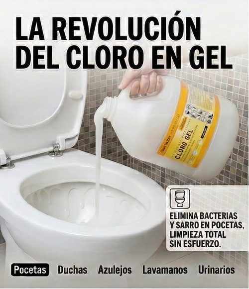 CLOROGEL MULTIUSOS POCETAS Y BAÑOS